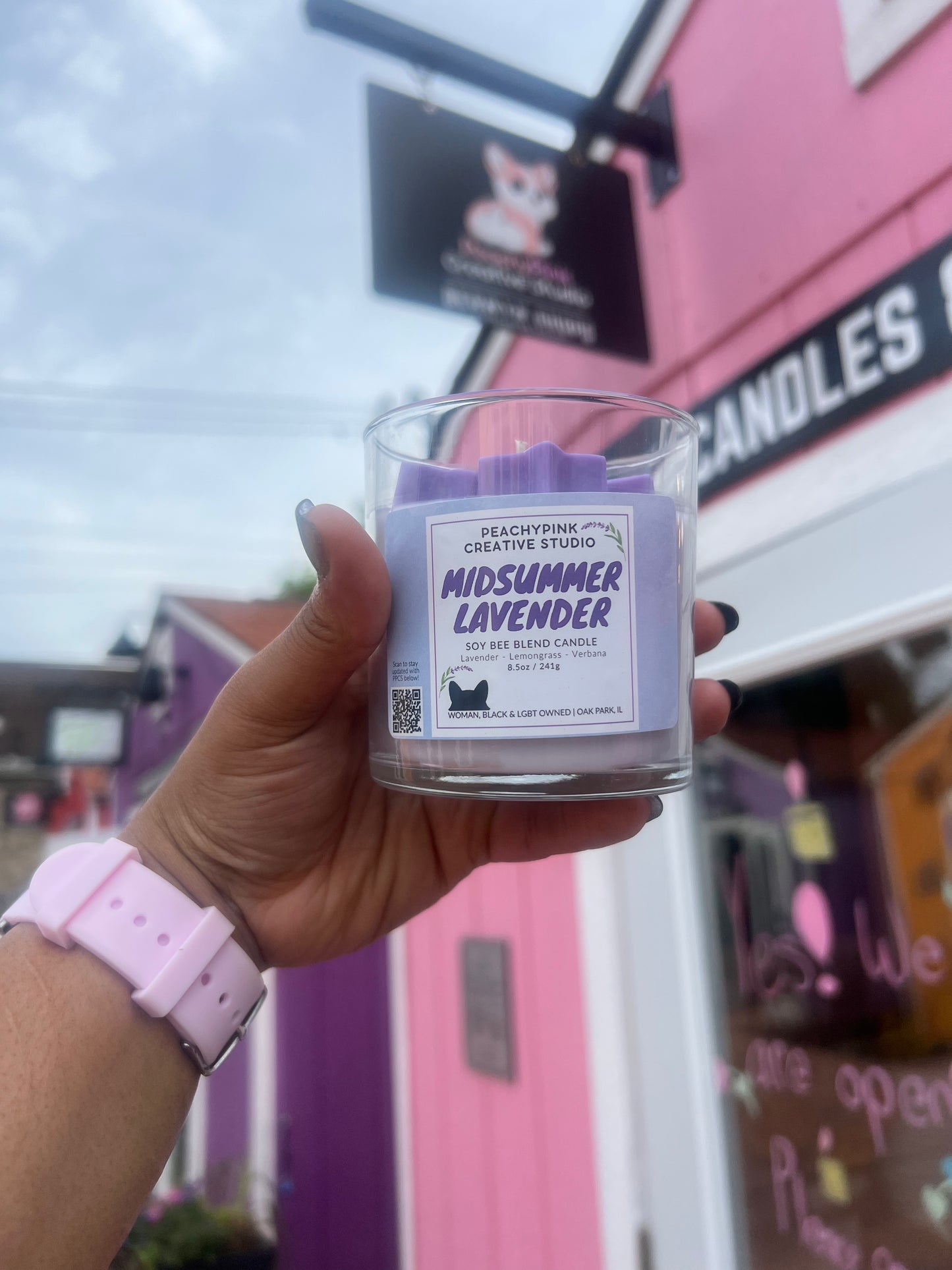 Midsummer Lavender Soy Blend Candle