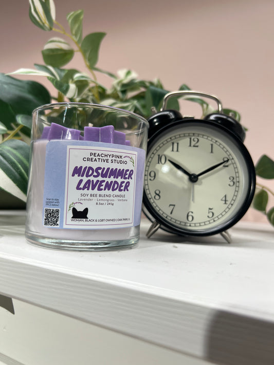 Midsummer Lavender Soy Blend Candle